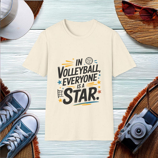 In volleyball everyone is a star T-Shirt - Location: United States