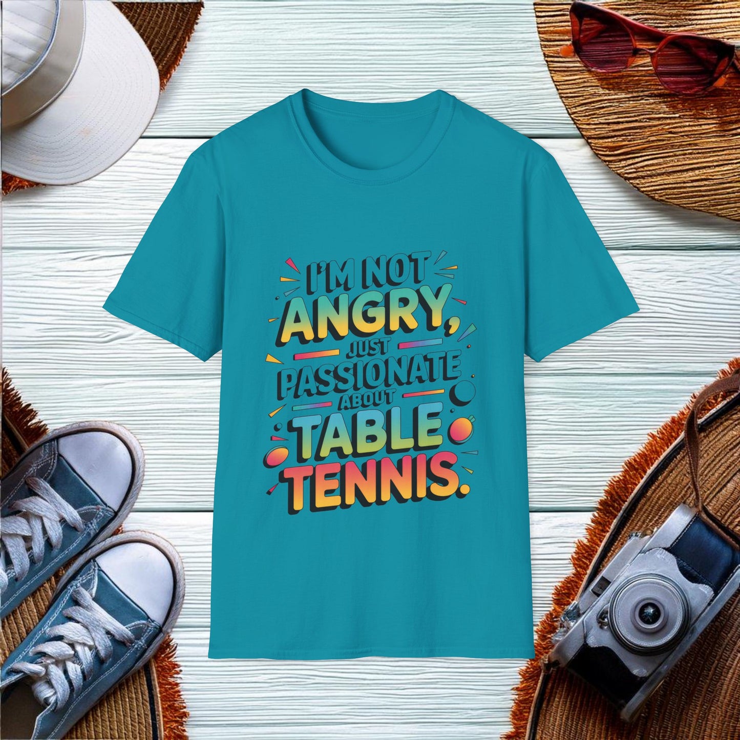 Passionate About Table Tennis T-Shirt - Location: United States