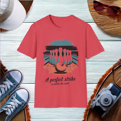 A perfect strike is worth the wait T-Shirt - Location: United States