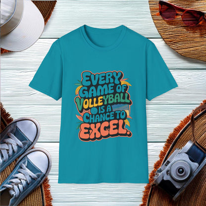 Every game of volleyball is a chance to excel T-Shirt - Location: United States