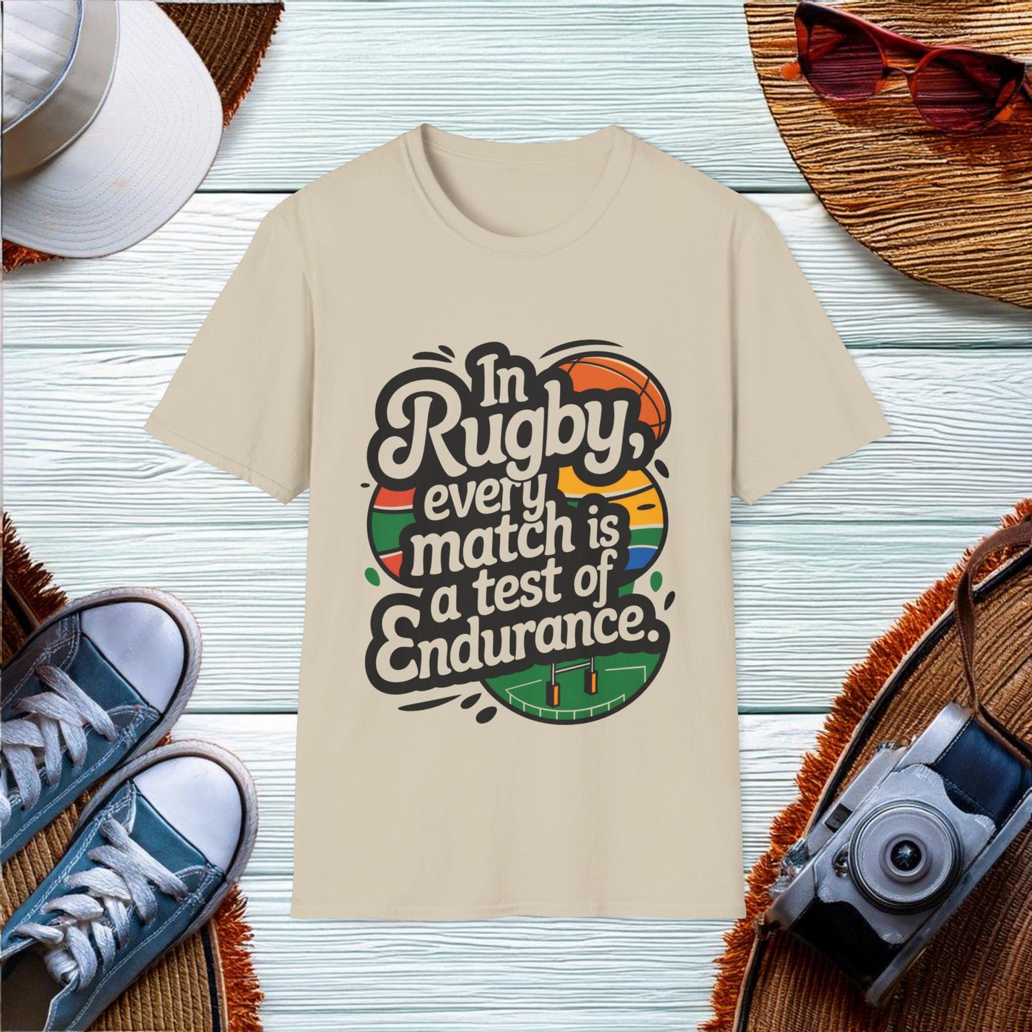 Endurance in Rugby T-Shirt - Location: United States