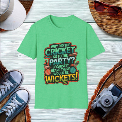 A Comical Cricket Quote T-Shirt - Location: United States