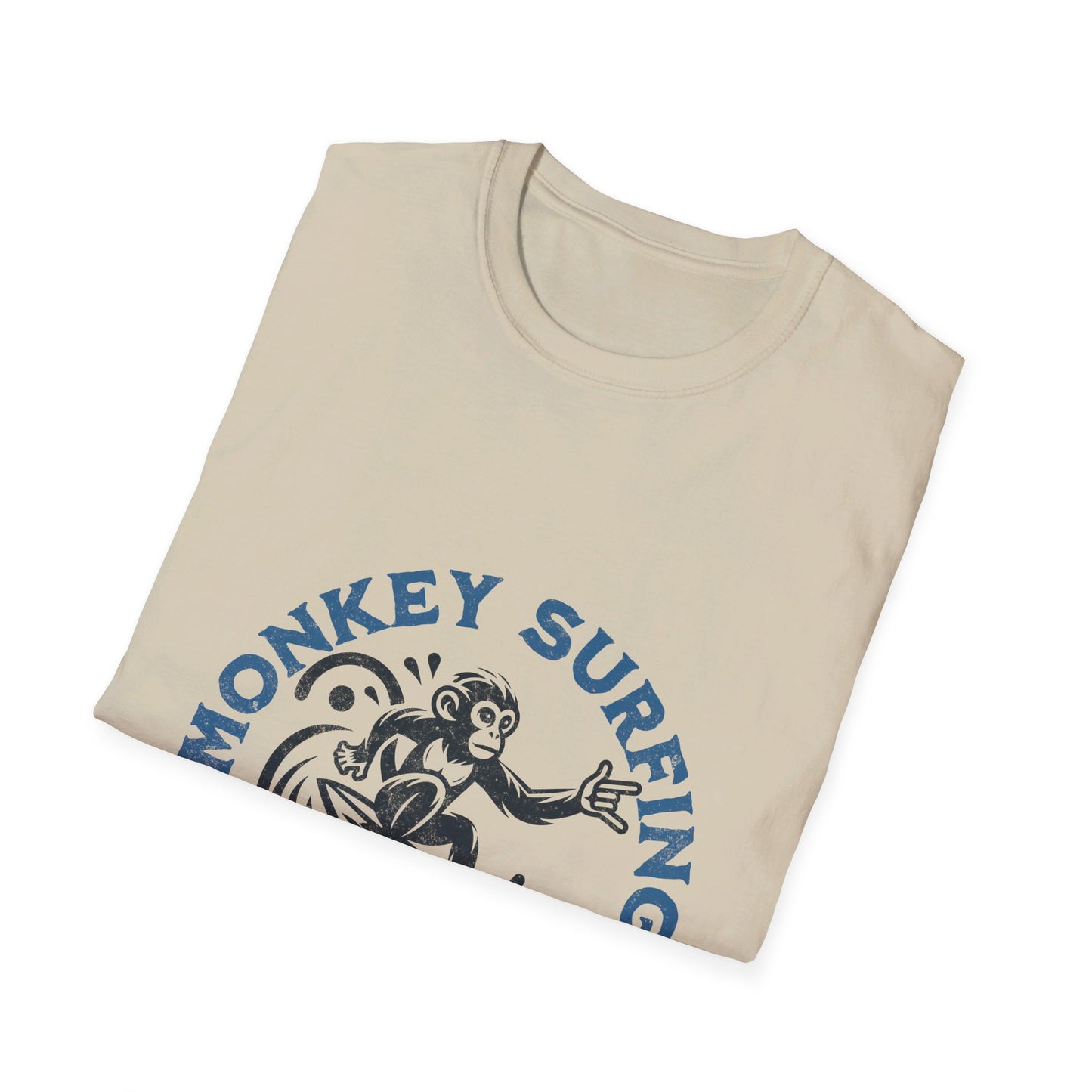 Monkey Surfing T-Shirt