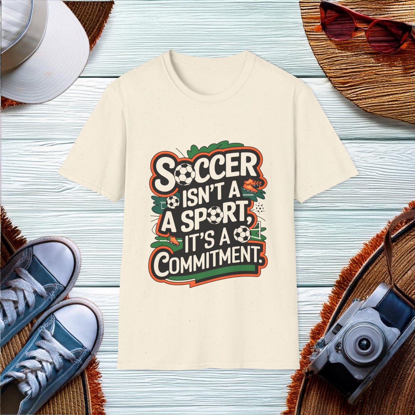 Soccer Commitment T-Shirt - Location: United States