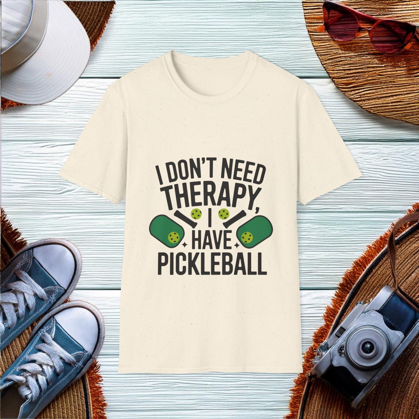 I Dont Need Therapy I Have Pickleball T-Shirt - Location: United States