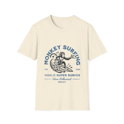 Monkey Surfing T-Shirt