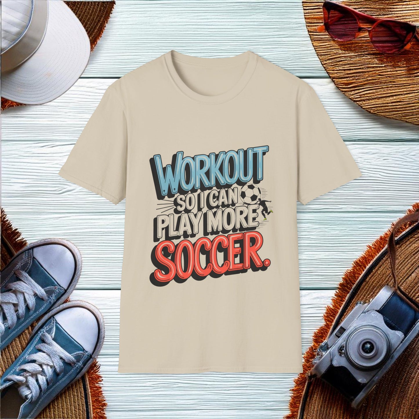 Fitness and Soccer T-Shirt - Location: United States