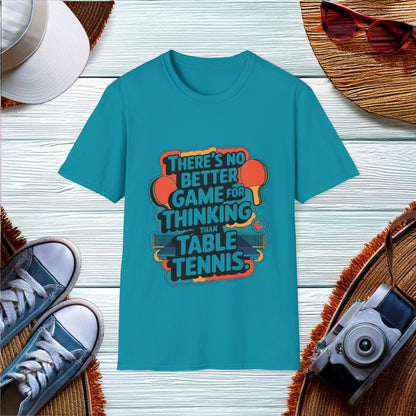 Quick Thinking in Table Tennis T-Shirt - Location: United States