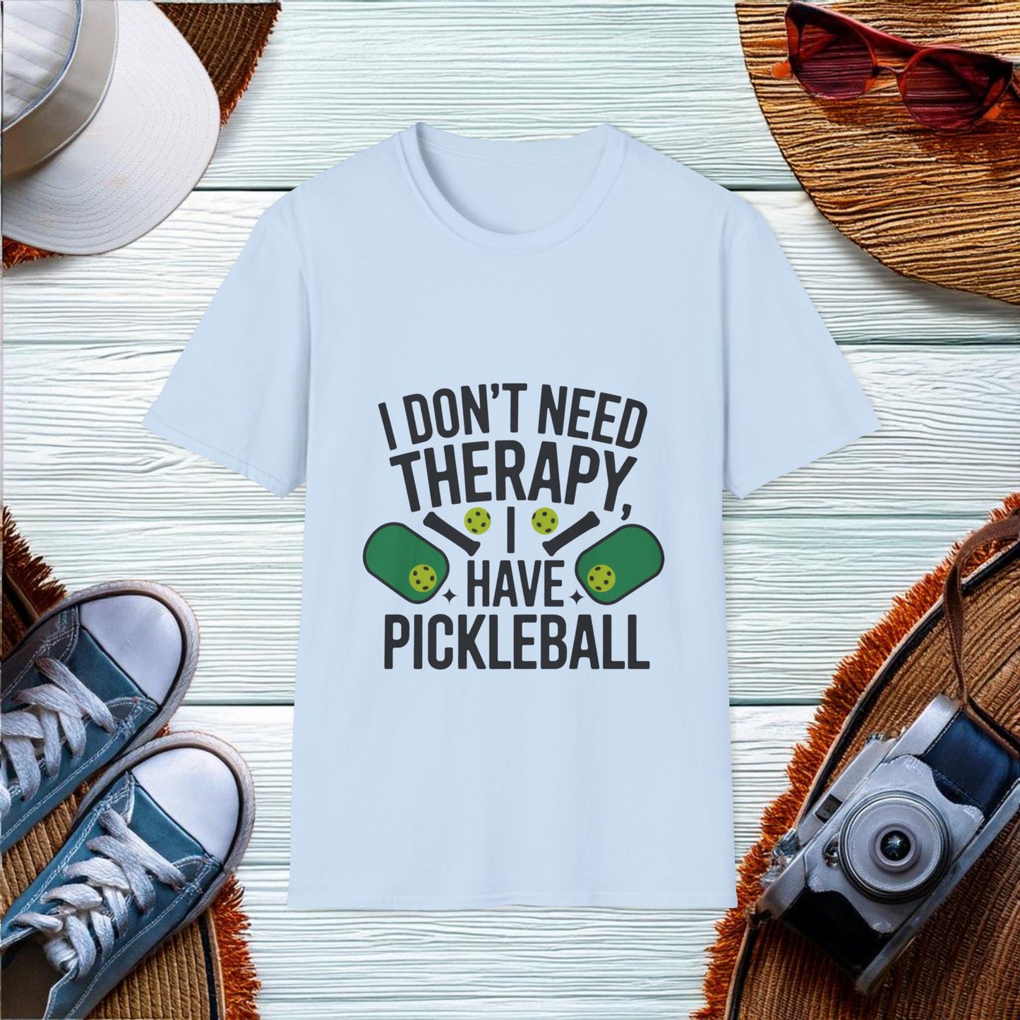 I Dont Need Therapy I Have Pickleball T-Shirt - Location: United States