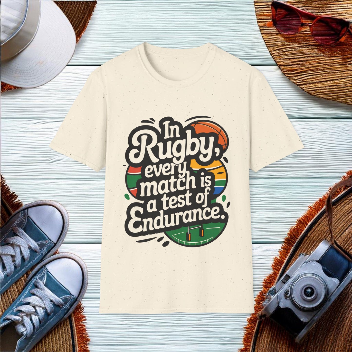 Endurance in Rugby T-Shirt - Location: United States