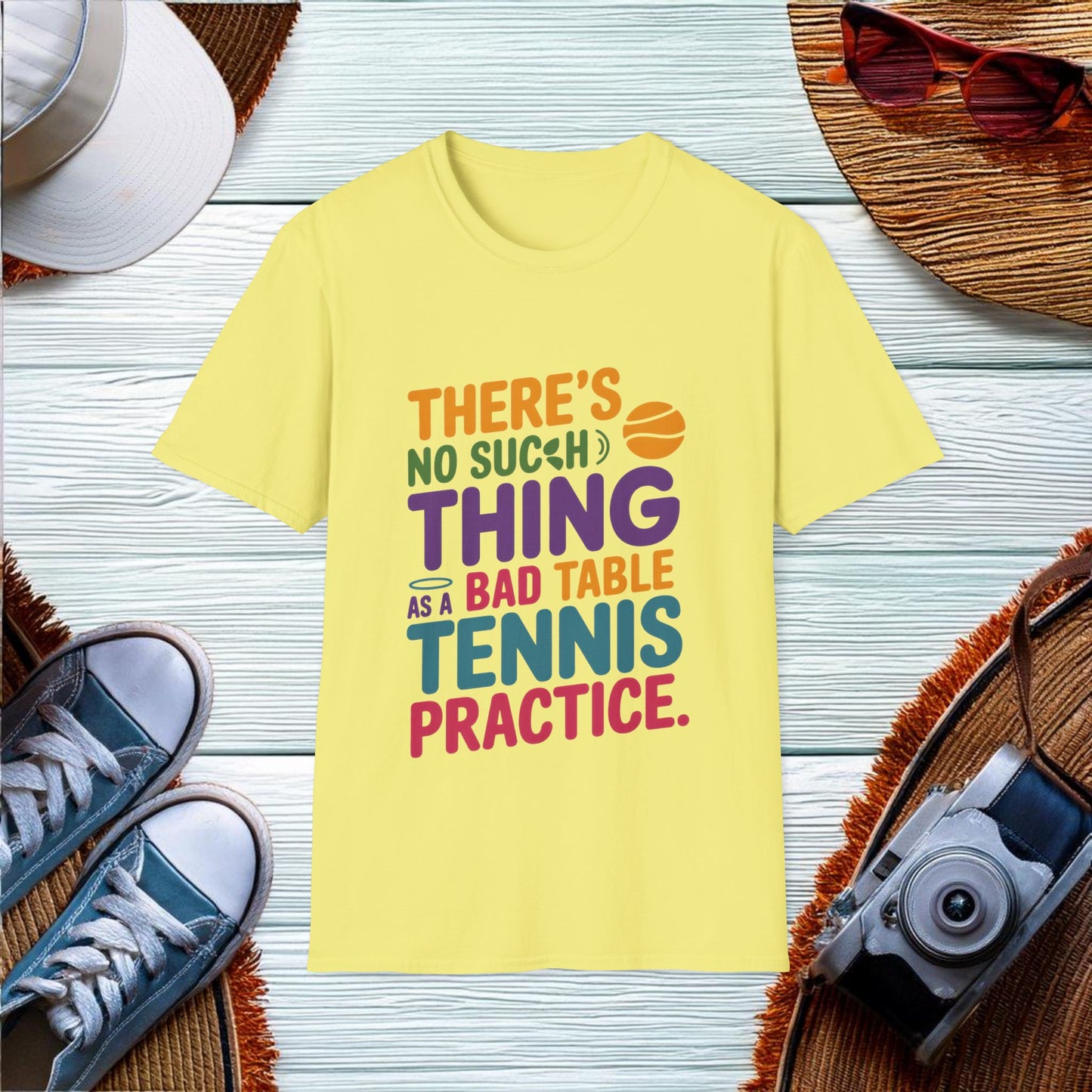 Inspirational Table Tennis Quote T-Shirt - Location: United States