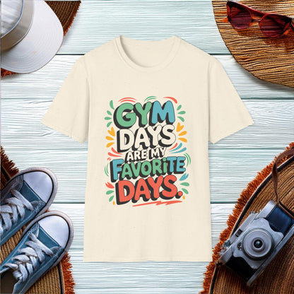 Favorite Gym Days T-Shirt - Location: United States