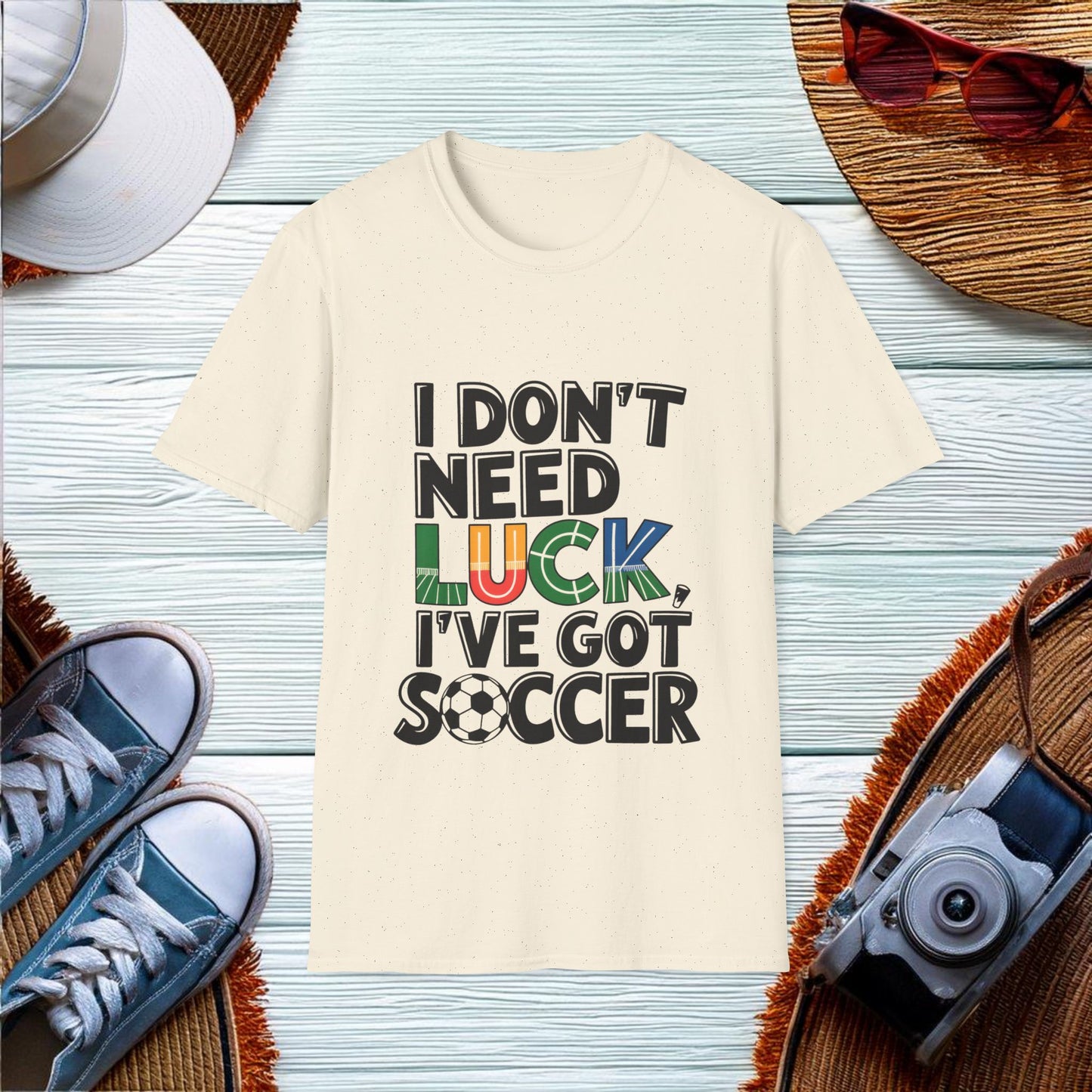 Confidence in Soccer T-Shirt - Location: United States