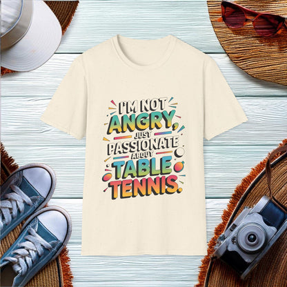 Passionate About Table Tennis T-Shirt - Location: United States