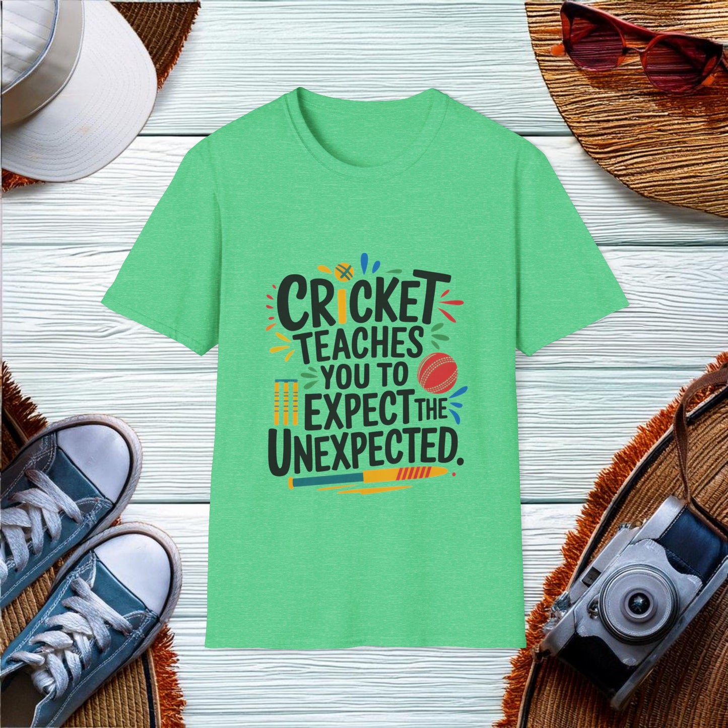 Cricket's Unpredictable Lessons T-Shirt - Location: United States