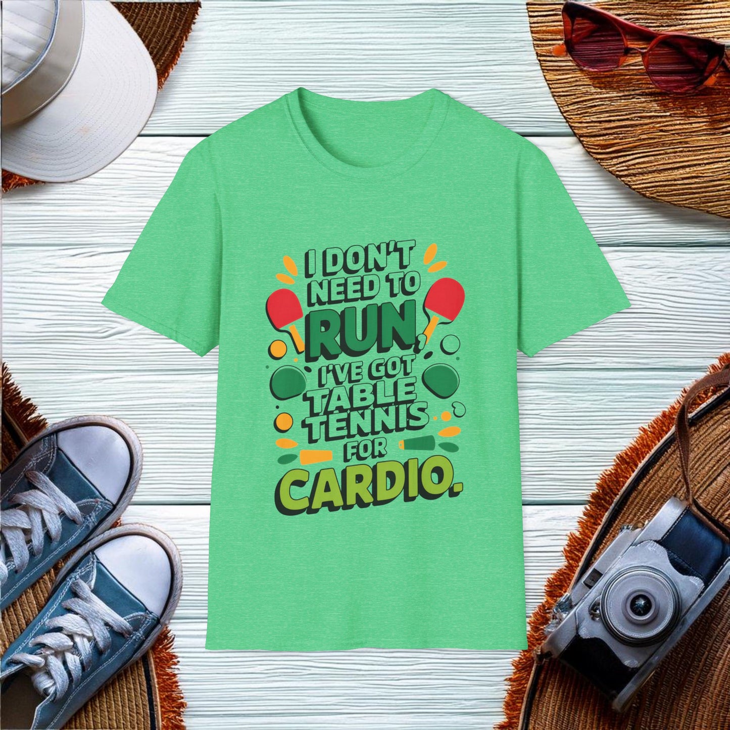 Table Tennis Cardio T-Shirt - Location: United States