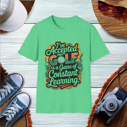 Constant Learning in Golf T-Shirt - Location: United States