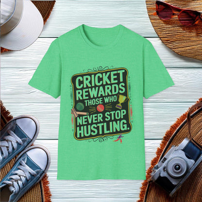 Hustle in Cricket T-Shirt - Location: United States