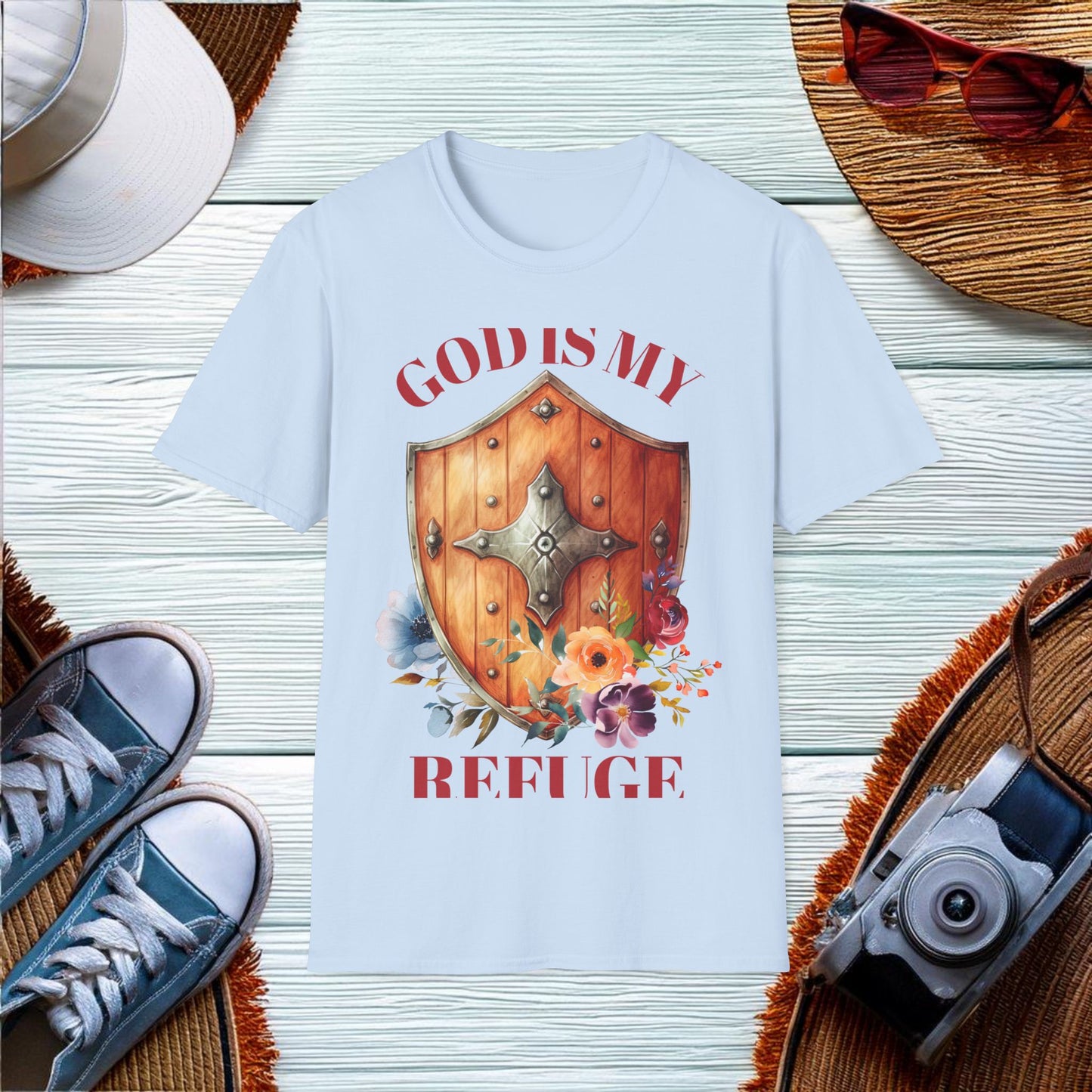 God is my refuge T-Shirt