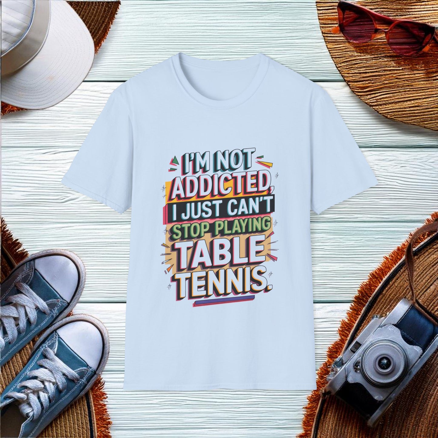 Table Tennis Addiction T-Shirt - Location: United States