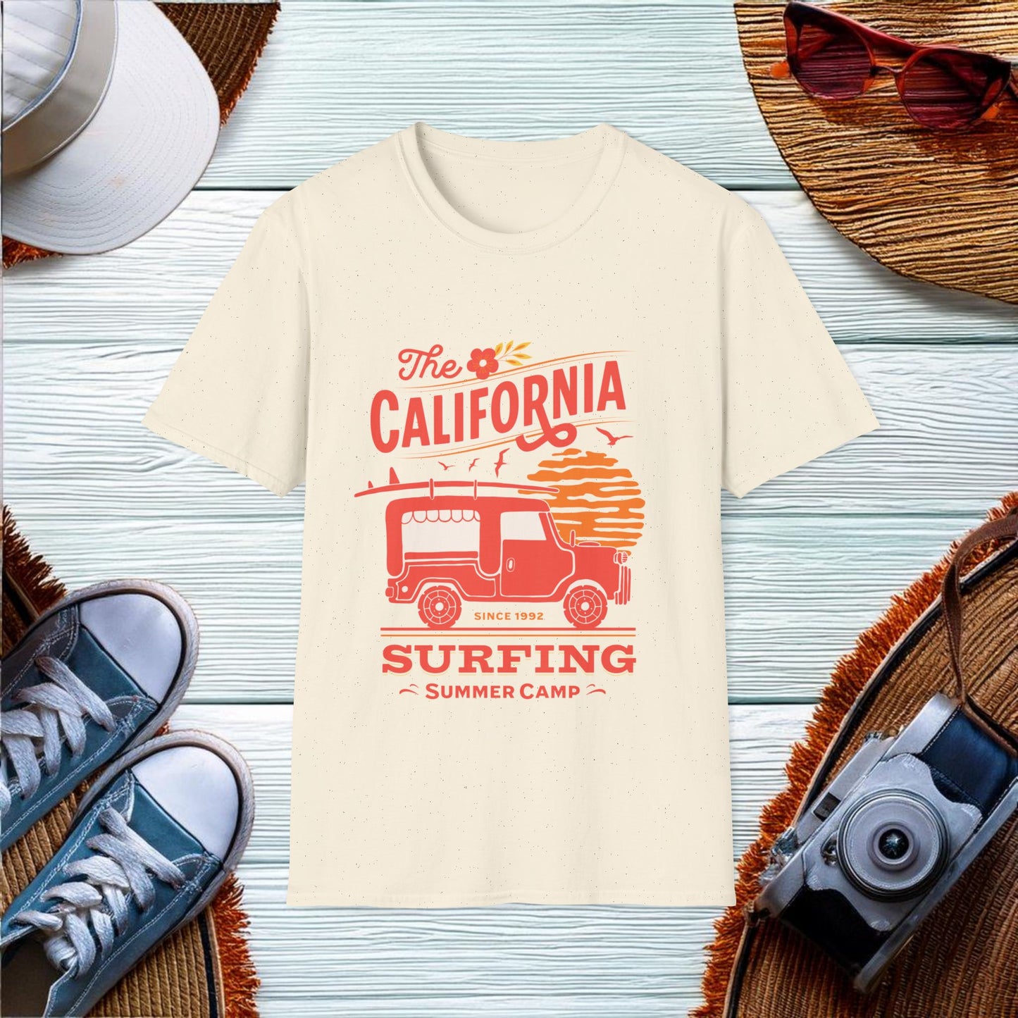 The Surfing Summer Camp  T-Shirt