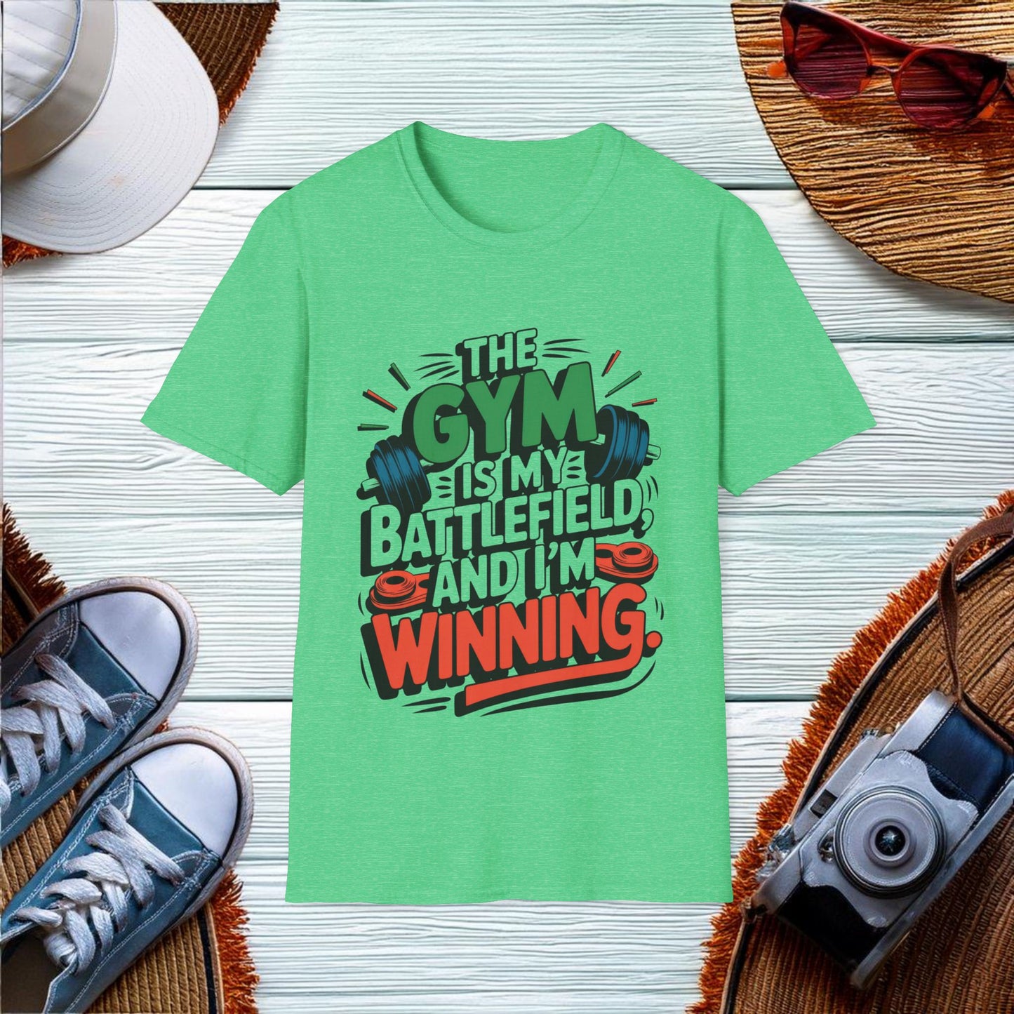 Gym Battlefield T-Shirt - Location: United States