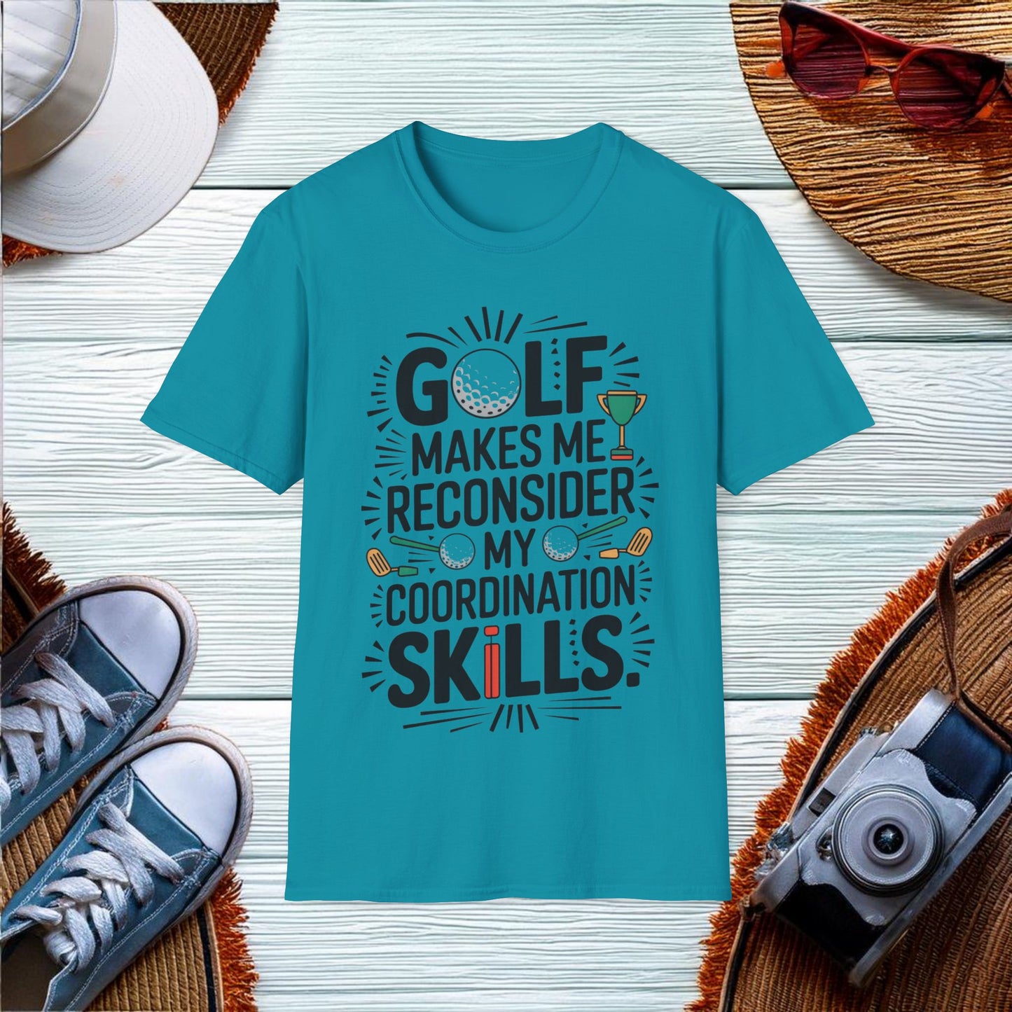 Golf Coordination Quote T-Shirt - Location: United States