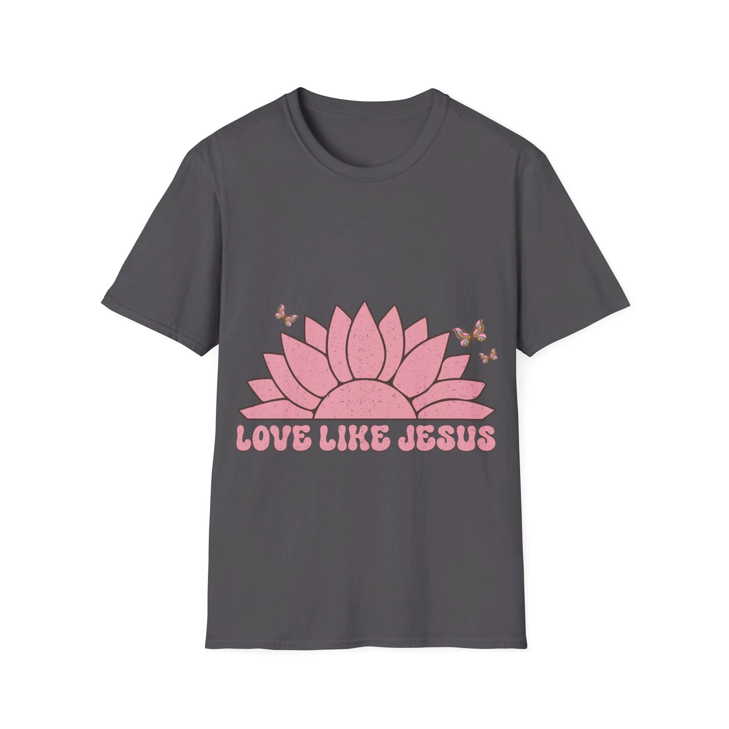 Love Like Jesus Sun butterflies T-Shirt