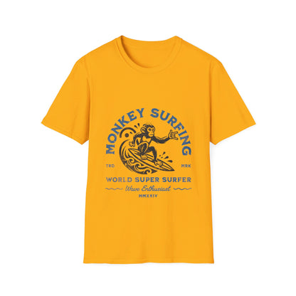 Monkey Surfing T-Shirt