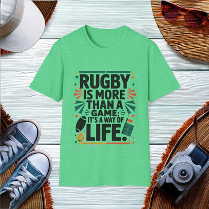 Rugby A Way of Life T-Shirt - Location: United States