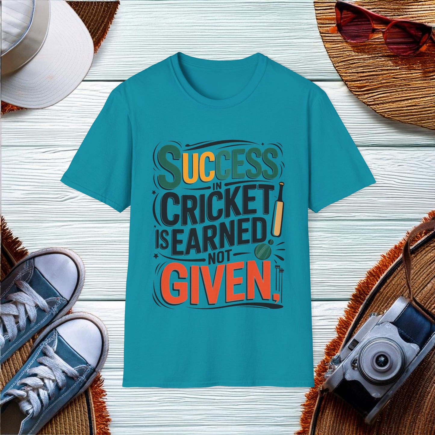 Success in Cricket T-Shirt - Location: United States