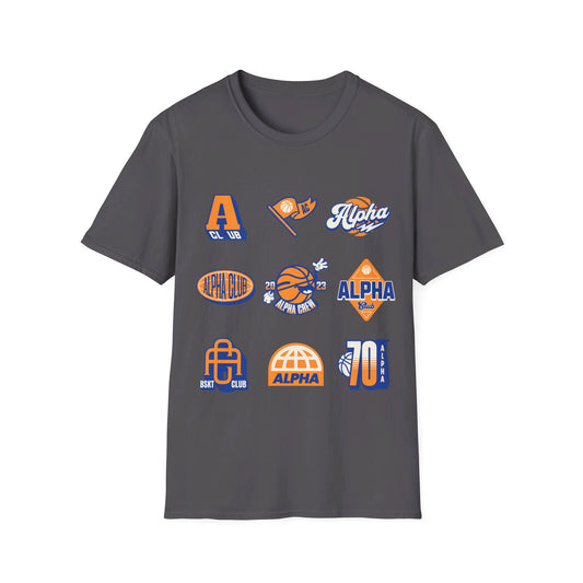 9 Basket team badges T-Shirt