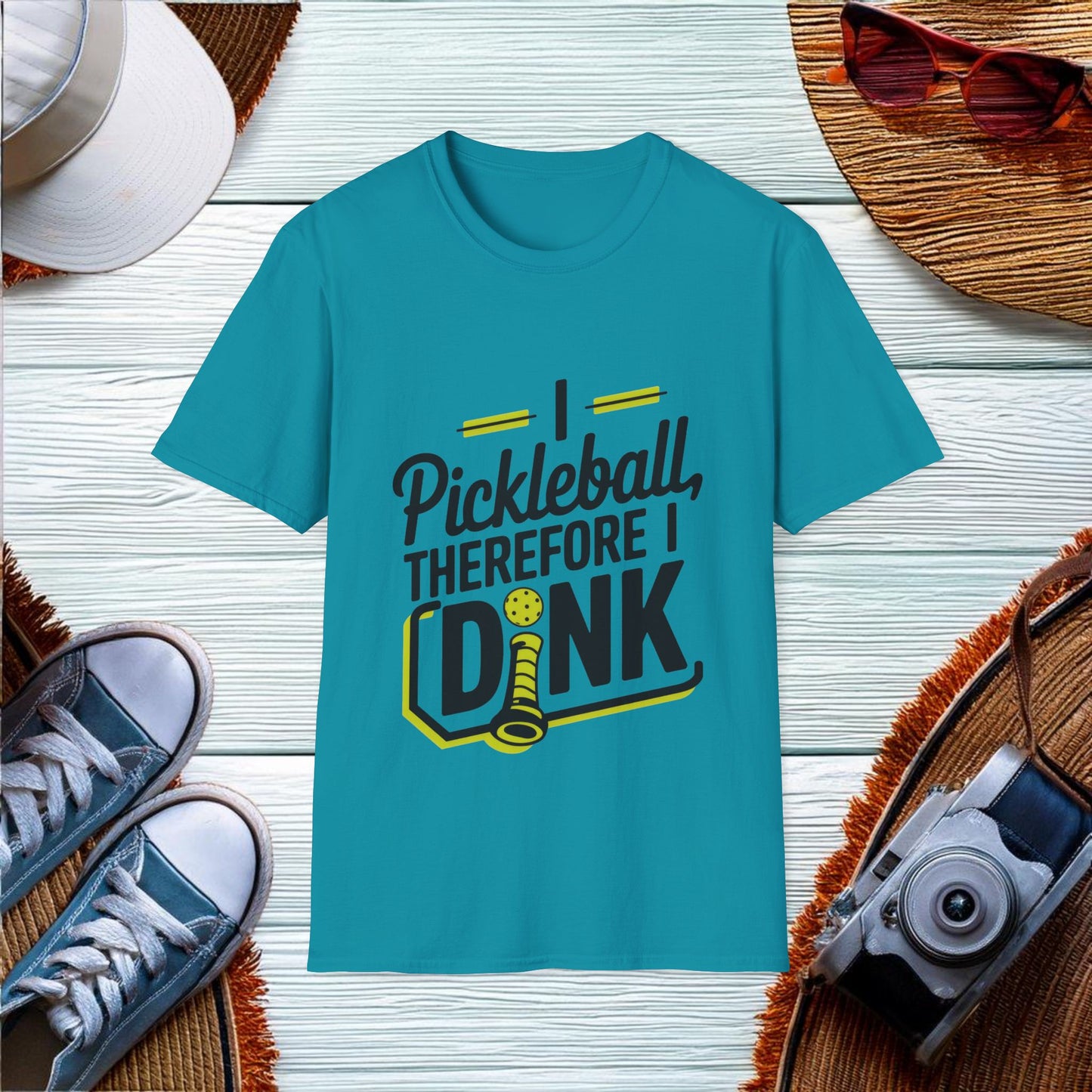 I Pickleball Therefore I Dink T-Shirt - Location: United States