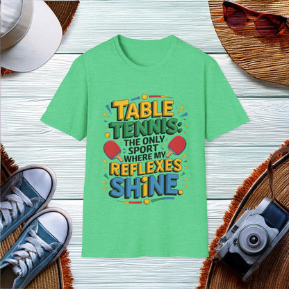 Reflexes Shine in Table Tennis T-Shirt - Location: United States