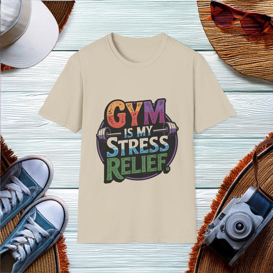 Stress Relief at the Gym T-Shirt - Location: United States