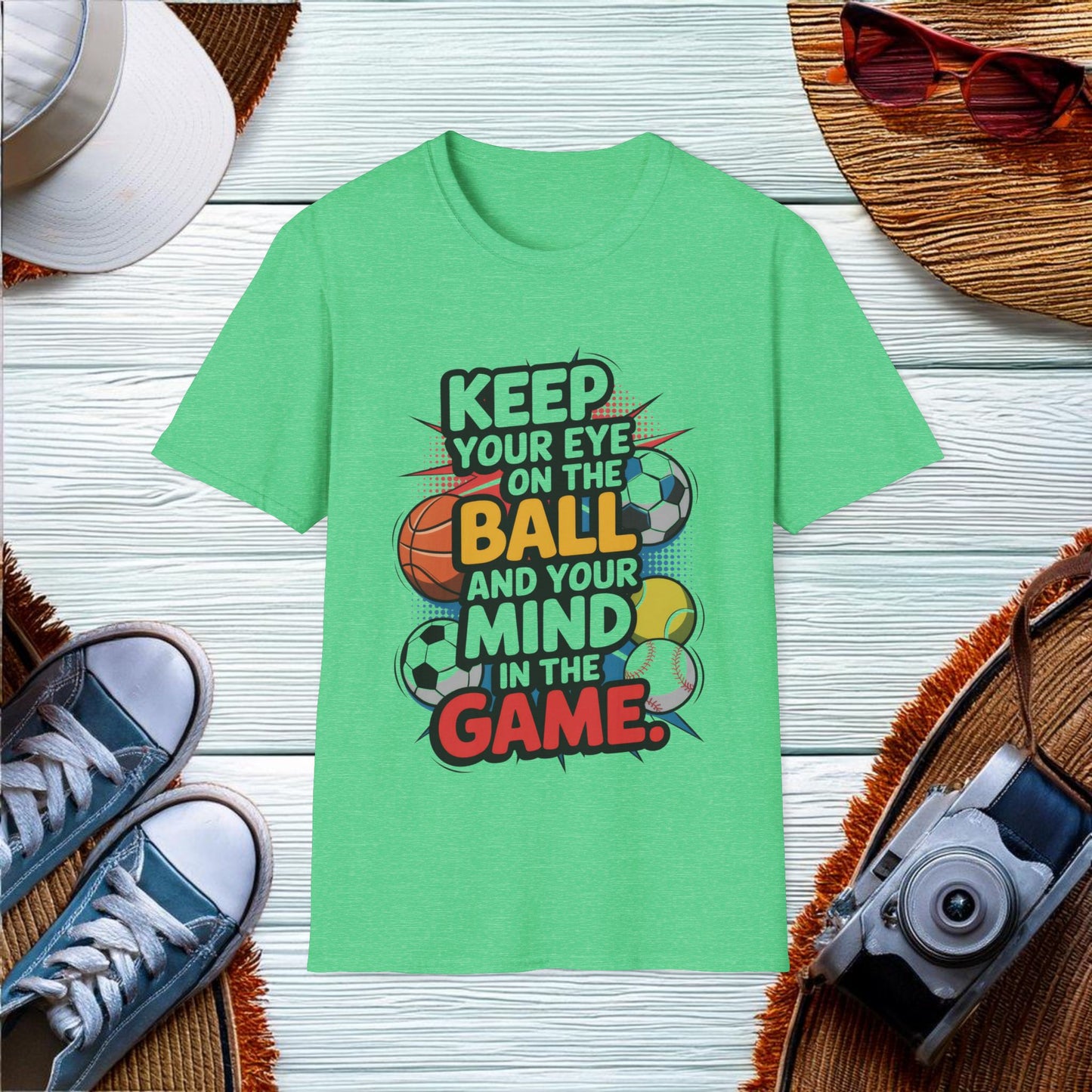 Keep Your Eye on the Ball T-Shirt - Location: United States