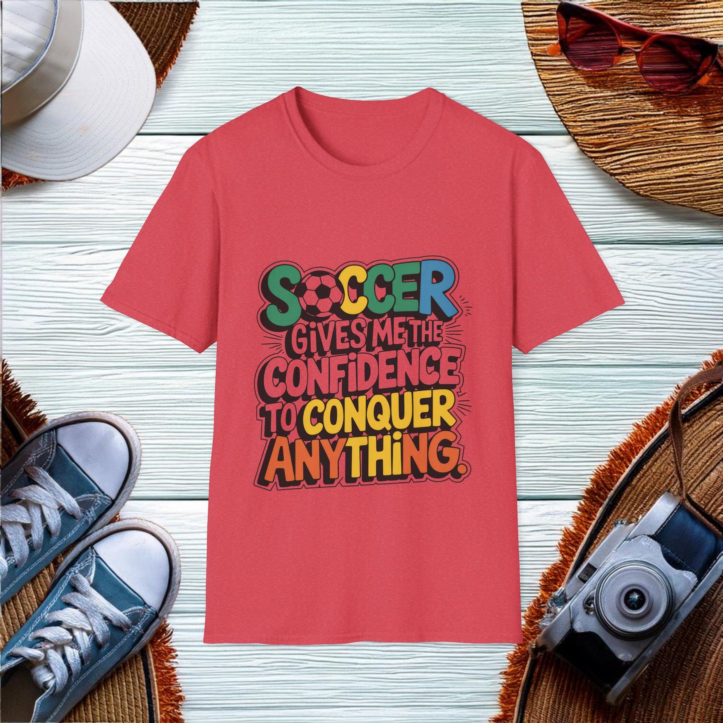 Confidence from Soccer T-Shirt - Location: United States