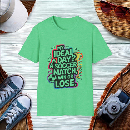 Ideal Soccer Day T-Shirt - Location: United States