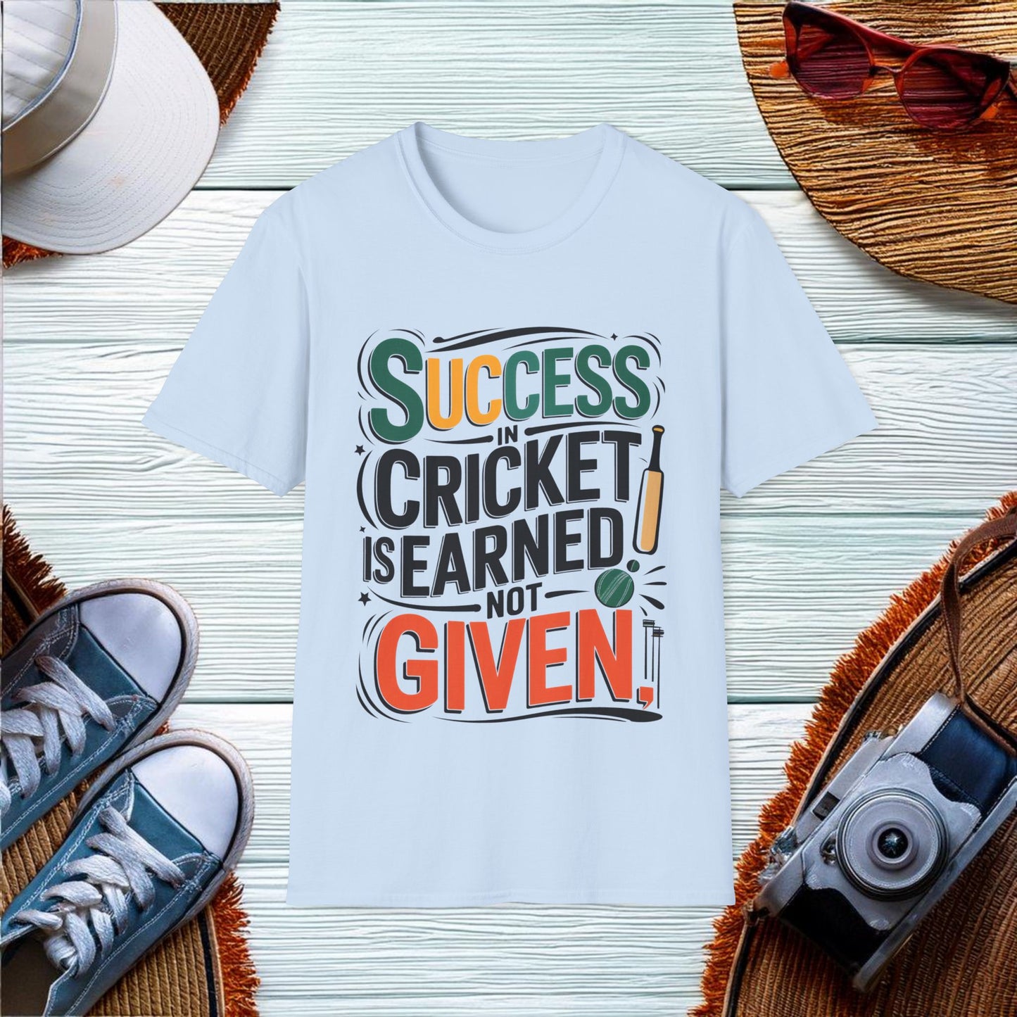 Success in Cricket T-Shirt - Location: United States