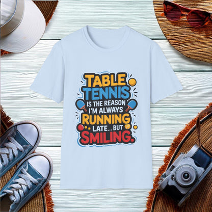 Table Tennis Delays T-Shirt - Location: United States