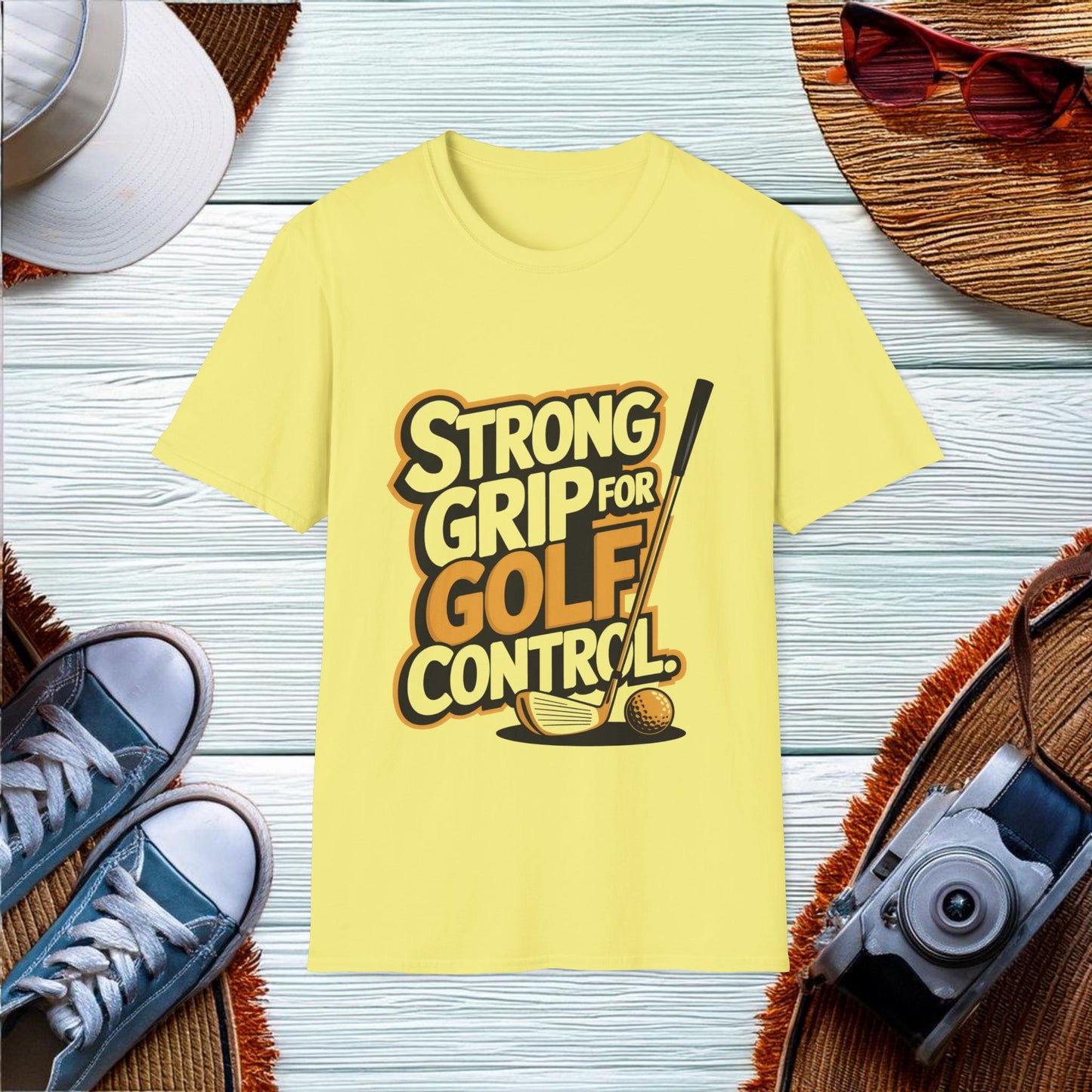 Strong Grip for Golf Control T-Shirt - Location: United States