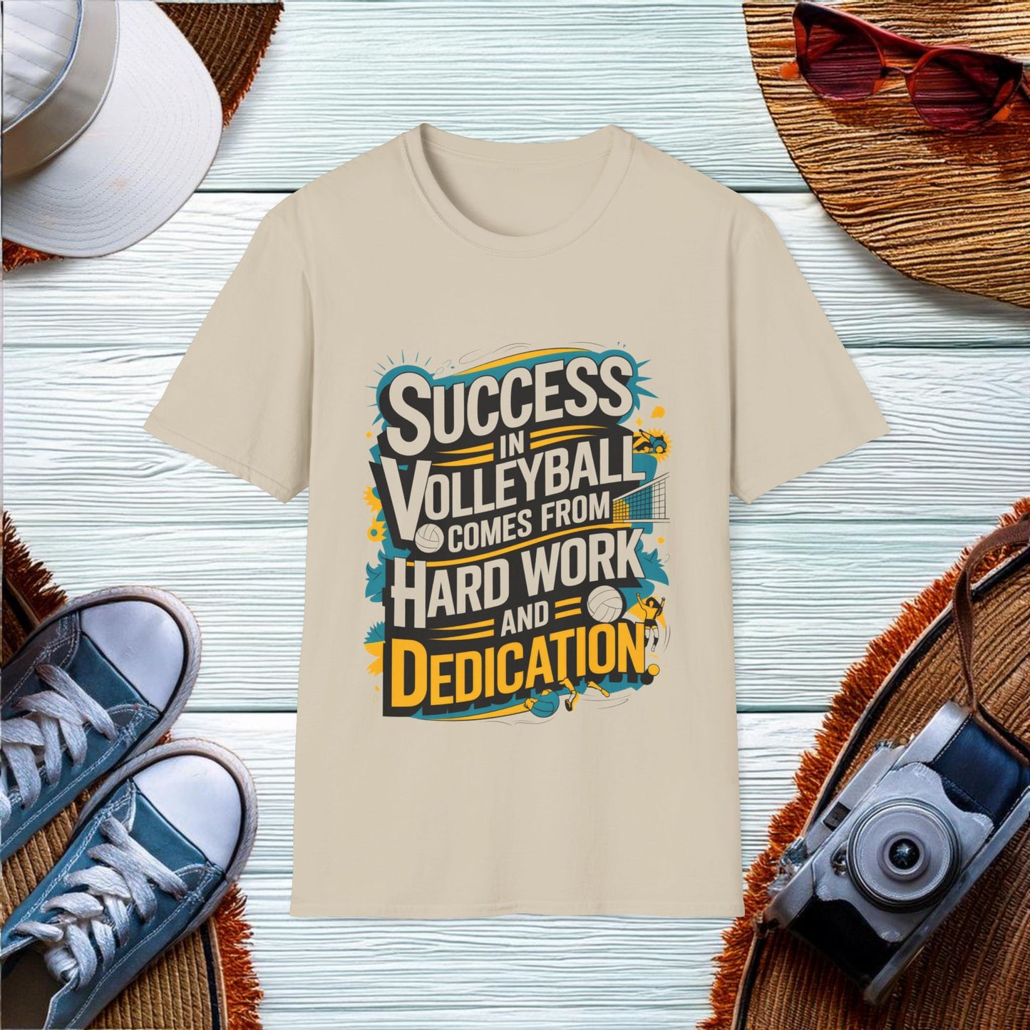 Success in Volleyball T-Shirt - Location: United States