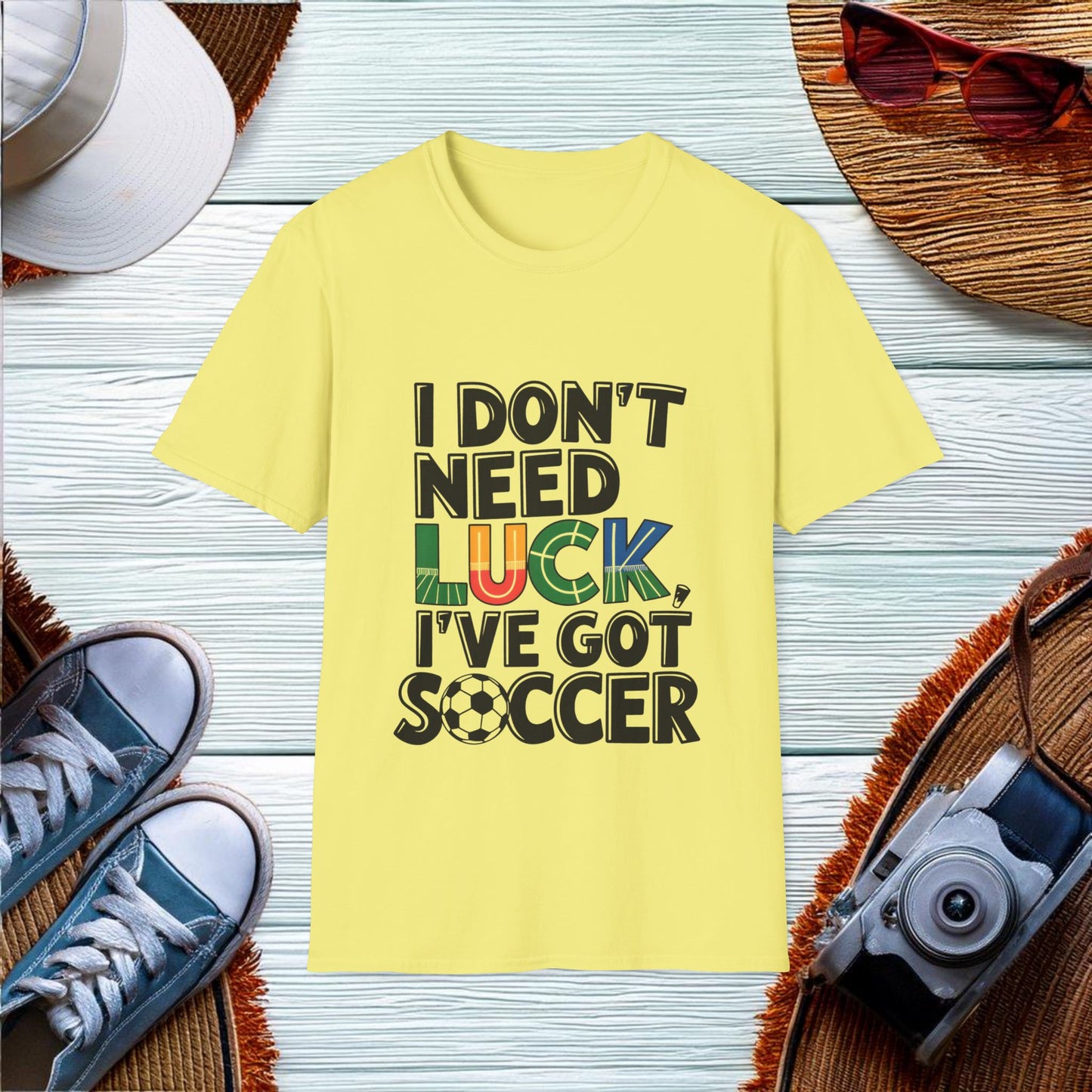 Confidence in Soccer T-Shirt - Location: United States