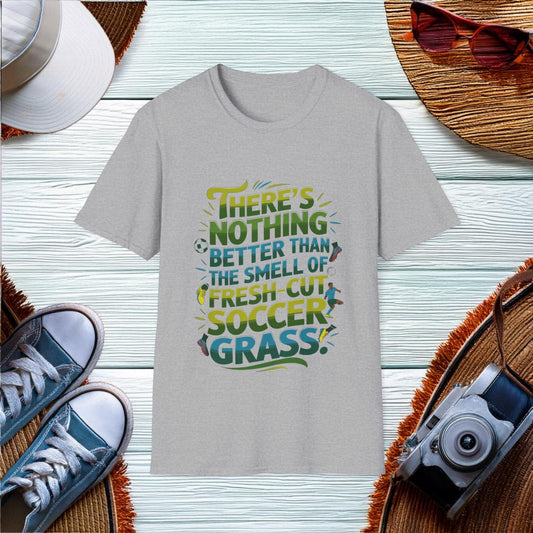 The Smell of Fresh-Cut Soccer Grass T-Shirt - Location: United States