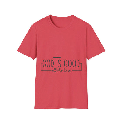 God is good all the time with cross   T-Shirt