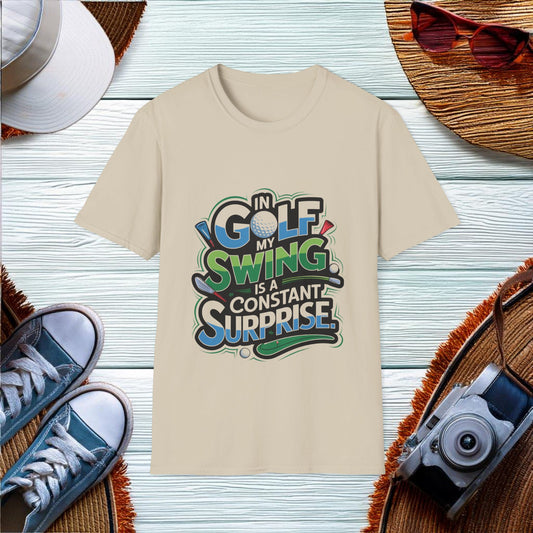 Surprising Golf Swing T-Shirt - Location: United States