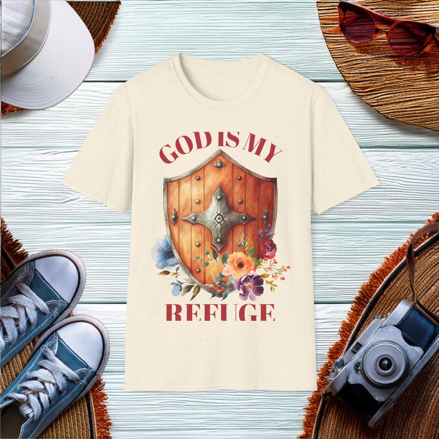 God is my refuge T-Shirt