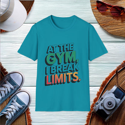 Breaking Limits at the Gym T-Shirt - Location: United States