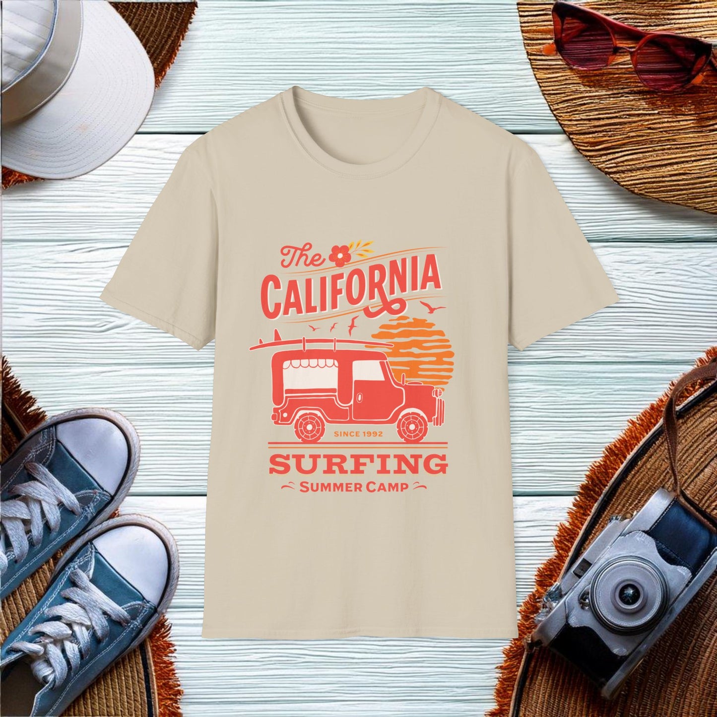 The Surfing Summer Camp  T-Shirt