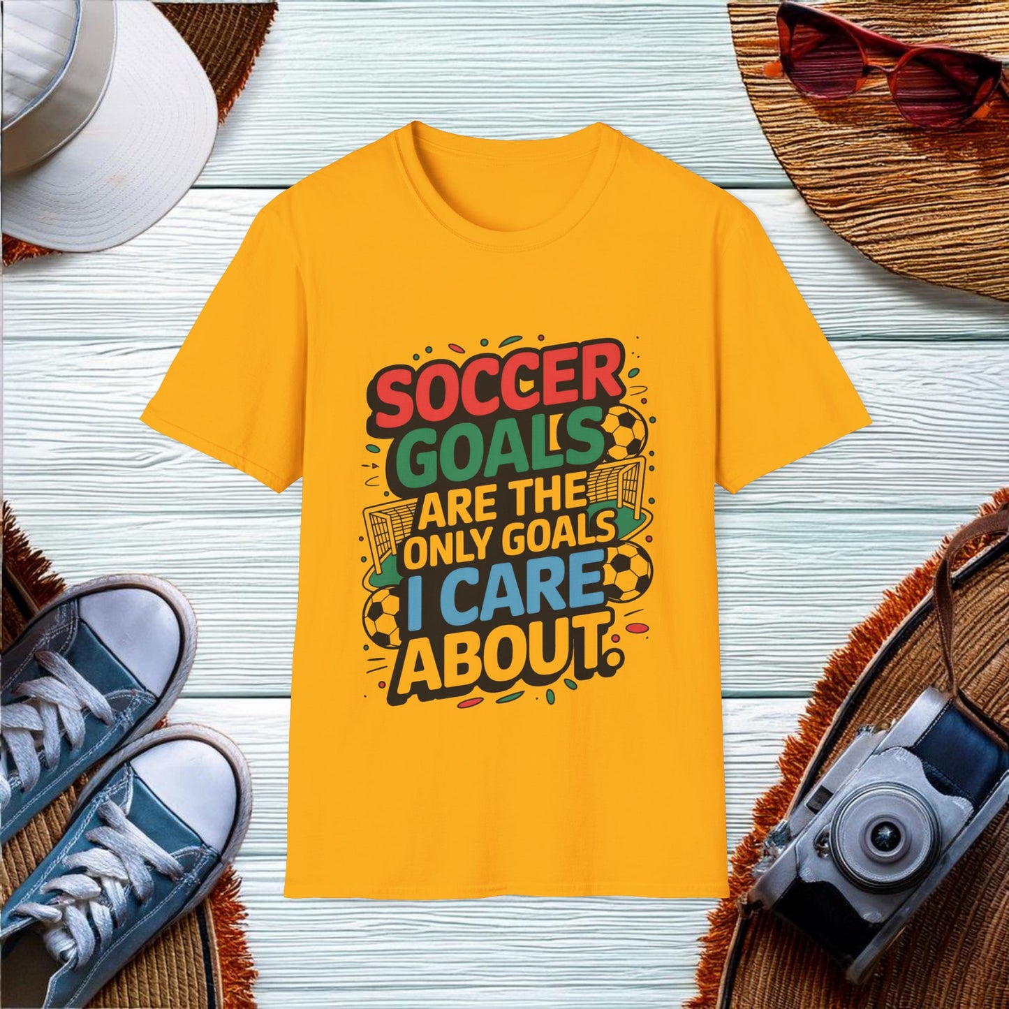 Soccer Goals T-Shirt - Location: United States